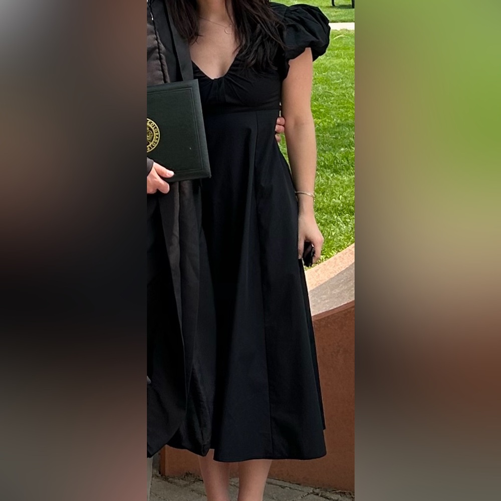 A&F Elegant Black Dress